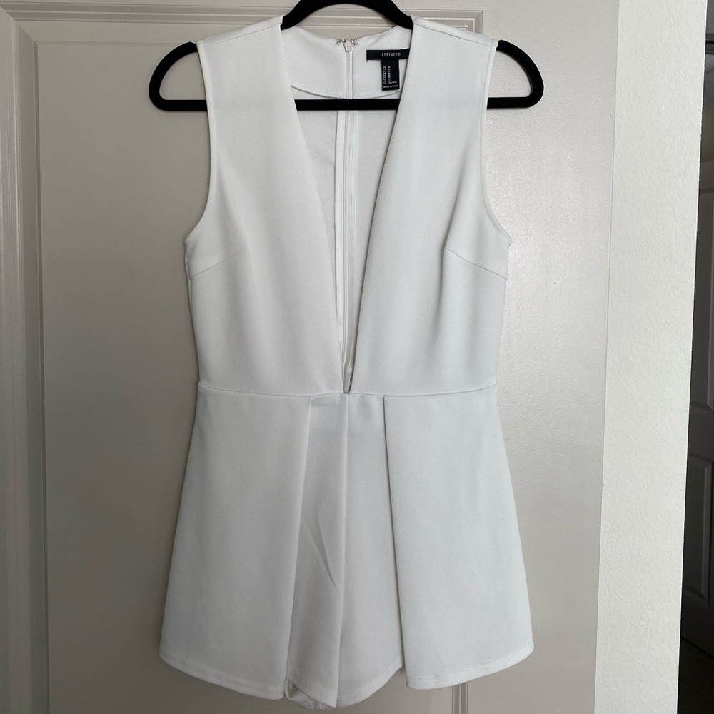 White Romper